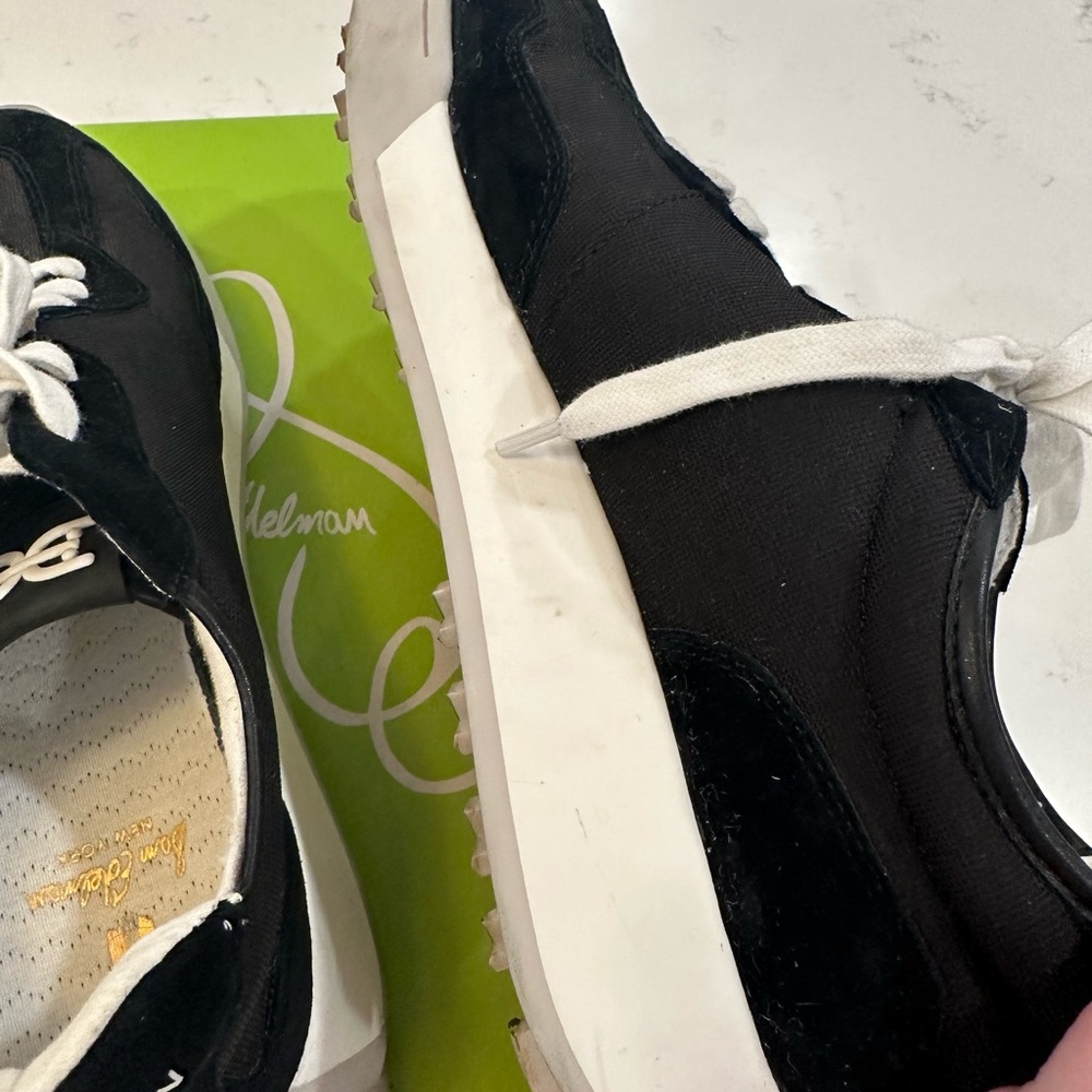 Sam Edelman Langley black tennis shoes 8 - Picture 5 of 8